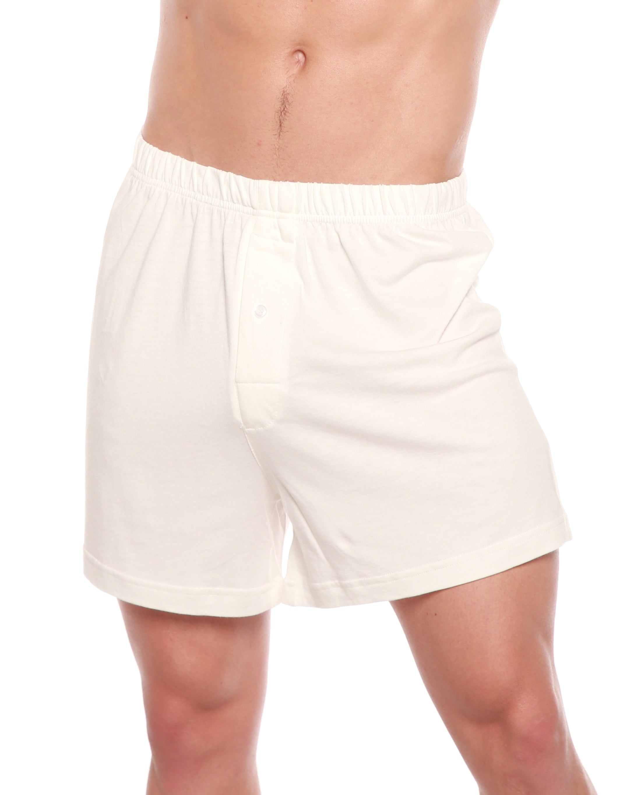 Men's Bamboo Boxer Shorts – Bamboo Viscose, Organic Cotton, Button Fly